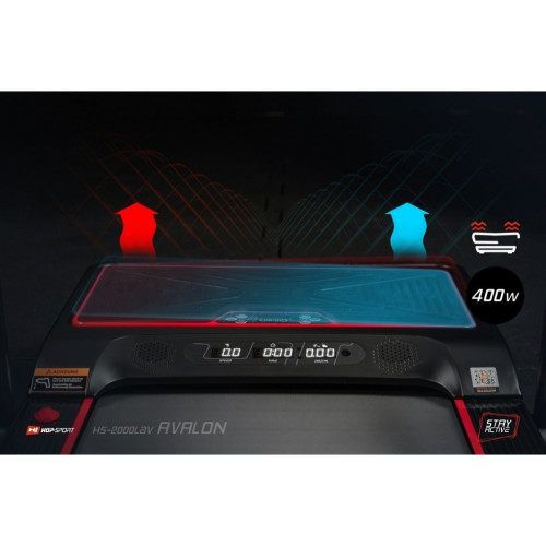 Беговая дорожка  Hop-Sport HS-2000LBV Avalon - фото №3